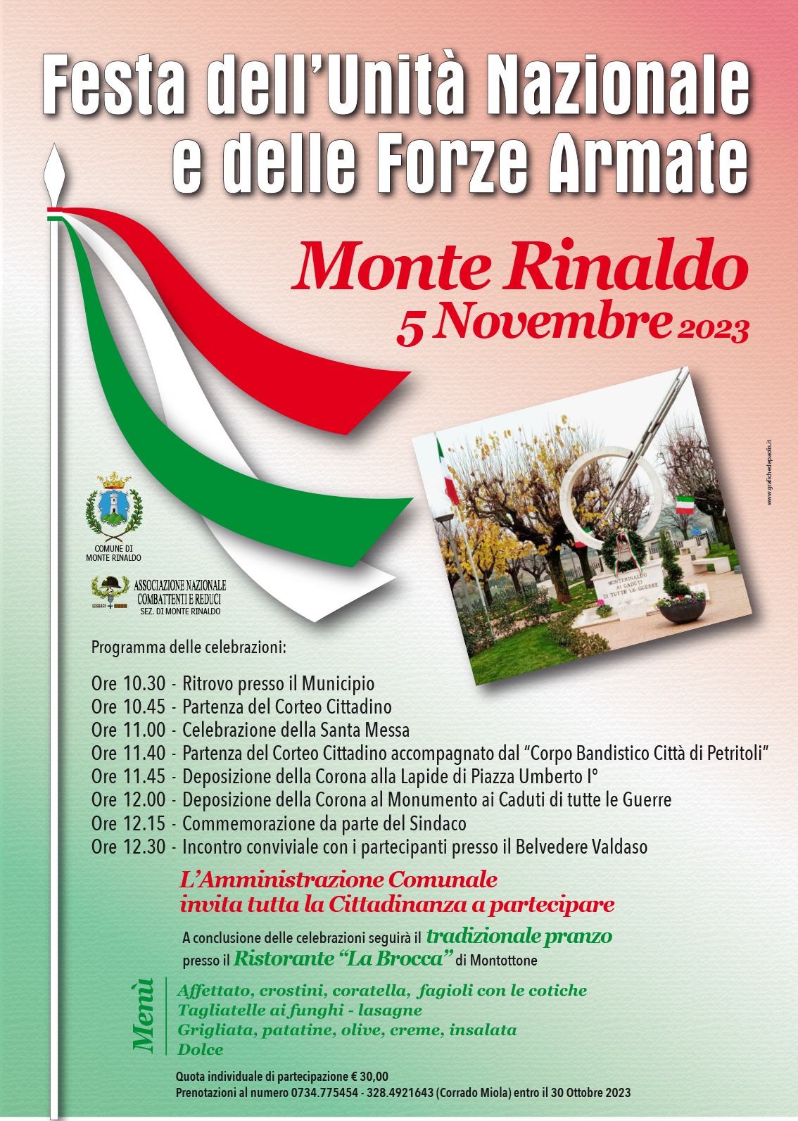 Festa dell'Unità Nazionale e delle Forze Armate 