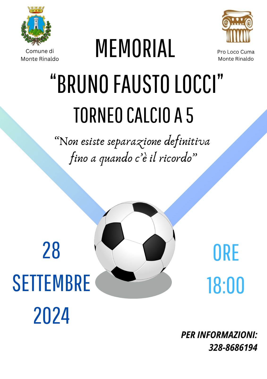 Memorial "Bruno Fausto Locci" - Torneo di calcio a 5