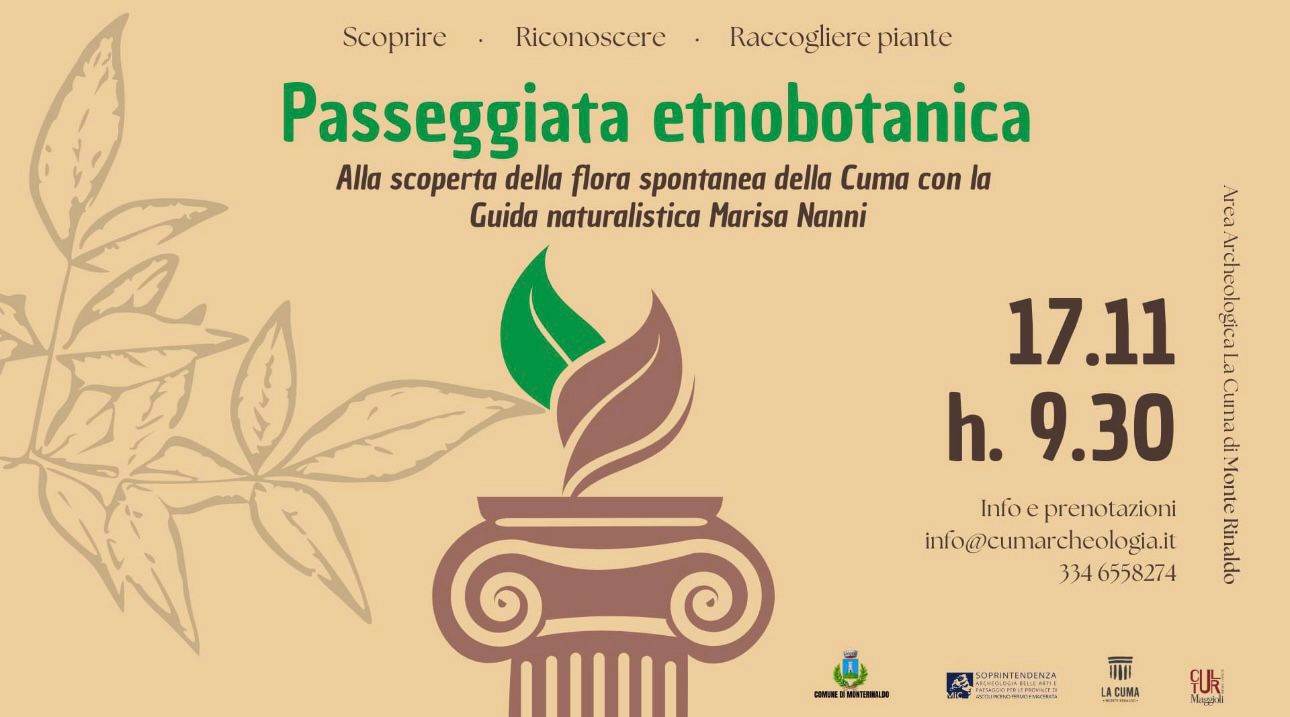 Passeggiata etnobotanica all'Area Archeologica La Cuma