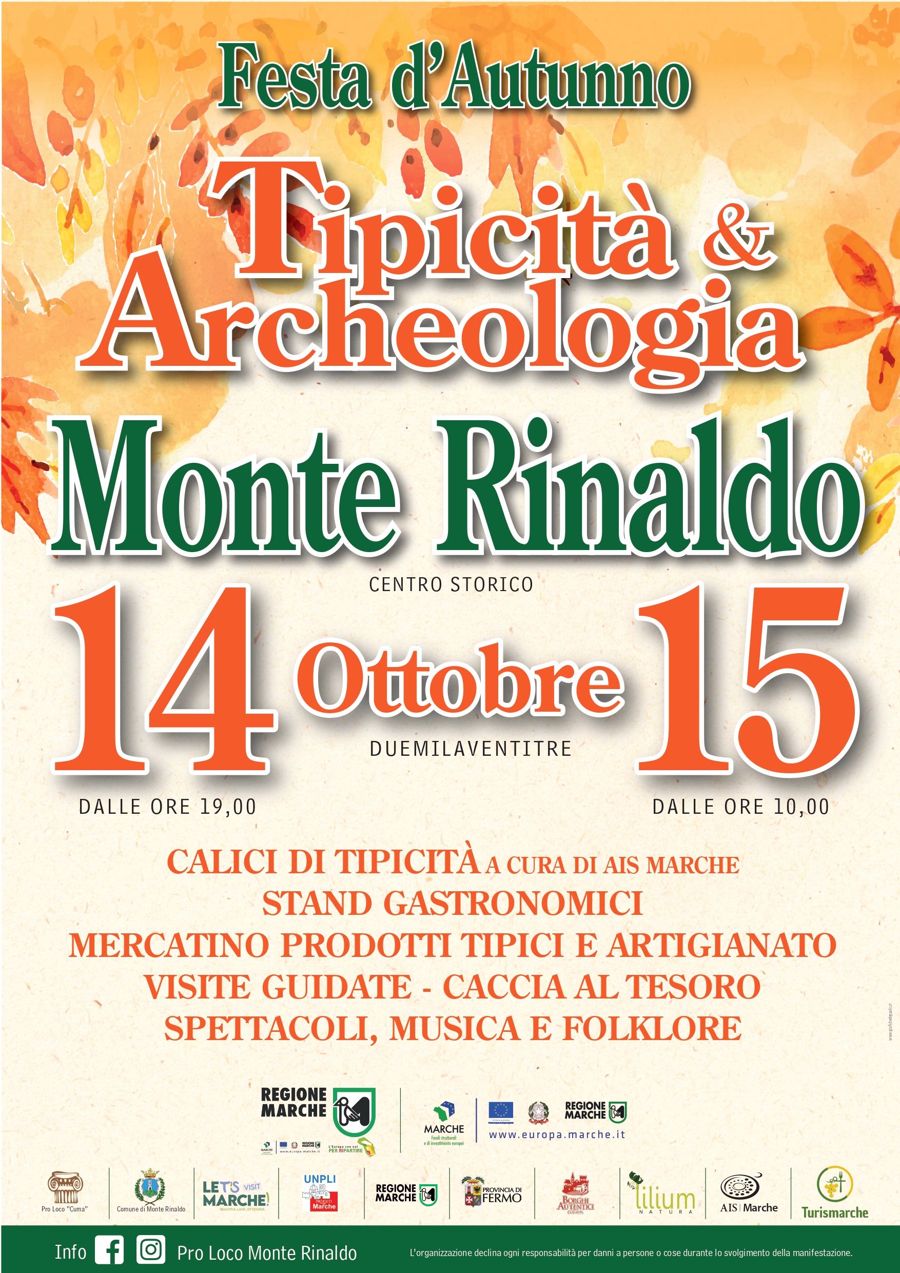 Festa d'Autunno "Tipicità & Archeologia"